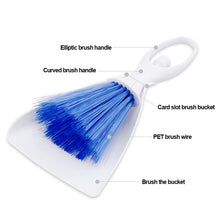 Load image into Gallery viewer, 2Pcs Car Dashboard Vent Air Outlet Cleaning Brush Dustpan Broom Tool Kit
