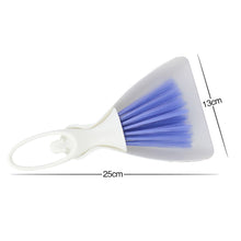 Load image into Gallery viewer, 2Pcs Car Dashboard Vent Air Outlet Cleaning Brush Dustpan Broom Tool Kit
