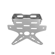 Load image into Gallery viewer, Universal Adjustable Motorcycle License Plate Holder Mount Bracket Alloy Aluminum Registration Number Plate Cover
