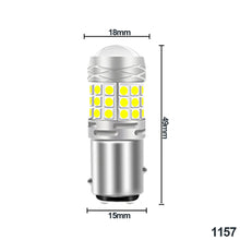 Load image into Gallery viewer, Car 42smd Headlight LED 1156 1157 Lamp High/Low Beam Led Bulbs Lamp Motorcycle Fog Lights 6000K
