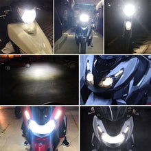 Load image into Gallery viewer, 1PC H4 P15D H6M BA20D LED Bulb 3030 24smd Motorcycle Motor Headlight Lamp Daytime Fog Light 6000K 12V Super Bright
