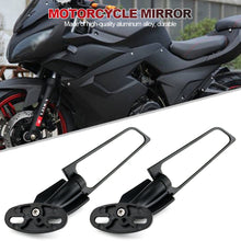 Load image into Gallery viewer, Pair Motorcycle Wind Wing Rearview Mirrors Adjustable Rotating Side Mirror Winglet Motor Accessories
