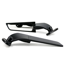 Load image into Gallery viewer, Pair Motorcycle Wind Wing Rearview Mirrors Adjustable Rotating Side Mirror Winglet Motor Accessories
