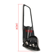 Load image into Gallery viewer, Pair Motorcycle Wind Wing Rearview Mirrors Adjustable Rotating Side Mirror Winglet Motor Accessories
