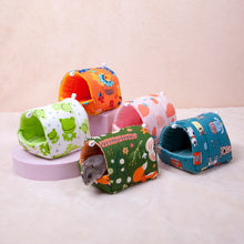 Load image into Gallery viewer, Cute Small Animal Sleeping Bed Rabbit Squirrel Guinea Pig Nest Hamster House Winter Colorful Mini Cage Comfortable Soft Warm Mat
