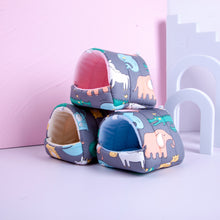 Load image into Gallery viewer, Cute Small Animal Sleeping Bed Rabbit Squirrel Guinea Pig Nest Hamster House Winter Colorful Mini Cage Comfortable Soft Warm Mat
