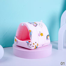 Load image into Gallery viewer, Cute Small Animal Sleeping Bed Rabbit Squirrel Guinea Pig Nest Hamster House Winter Colorful Mini Cage Comfortable Soft Warm Mat
