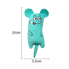 Load image into Gallery viewer, Funny Interactive Plush Cat Toy Cute Cat Face Catnip Cats Toy Kitten Teeth Chewing Biting Plush Toys Cat Plush Thumb Pillow Pet Accessories
