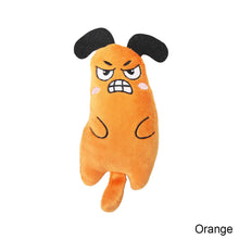 Load image into Gallery viewer, Funny Interactive Plush Cat Toy Cute Cat Face Catnip Cats Toy Kitten Teeth Chewing Biting Plush Toys Cat Plush Thumb Pillow Pet Accessories

