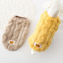 Load image into Gallery viewer, Pet Fleece Coat Jack Dog Clothes Bear Vest Dogs Clothing Pet Outfits Cute Winter Yorkies Christmas Costume Small Dogs

