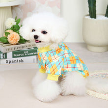 Load image into Gallery viewer, Pet Clothes Classical Lattice Two-legged Clothes Comfortable and Breathable Cat Clothes Puppy Clothes
