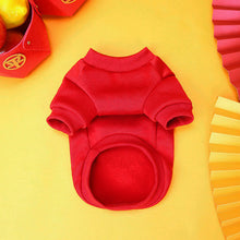 Load image into Gallery viewer, New Year Dog Hoodies Winter Dog Clothes for Small Dogs Pet Supplies Rabbit Print Pet Hoodies Cute Warm Chihuahua Clothes

