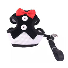 Load image into Gallery viewer, Elegant Bow Dog Collars Necktie Traction Rope Pet Harness for Small Medium Dogs Cat Chest Strap Dog Accessories
