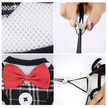 Load image into Gallery viewer, Elegant Bow Dog Collars Necktie Traction Rope Pet Harness for Small Medium Dogs Cat Chest Strap Dog Accessories
