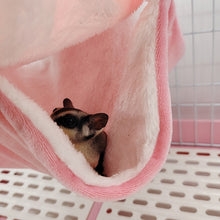 Load image into Gallery viewer, Hamster Hammock Double-layer Thicken Warm Sleeping Bag Nest Hanging Cage House for Squirrel Ferret Rabbit Pet Bed
