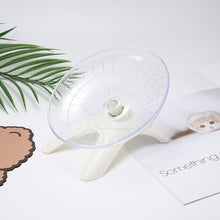 Load image into Gallery viewer, Pet Hamster Running Wheel Mute Flying Saucer Steel Axle Wheel Running Disc Toys Cage Small Animal Hamster Accessories
