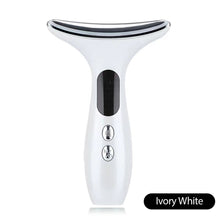 Load image into Gallery viewer, EMS LED Display Neck Face Massage Double Chin Remover V Line Neck Striation Removal Lift Up Anti Neck Wrinkle Face Slimmer Massager
