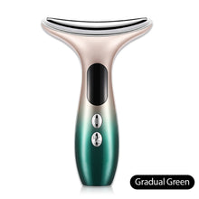 Load image into Gallery viewer, EMS LED Display Neck Face Massage Double Chin Remover V Line Neck Striation Removal Lift Up Anti Neck Wrinkle Face Slimmer Massager
