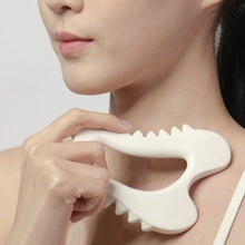 Load image into Gallery viewer, Multifunctional Ceramic Gua Sha Massage Tools Face Massager Scraping Board Body Carving Whole Body Point Acupoint Massager

