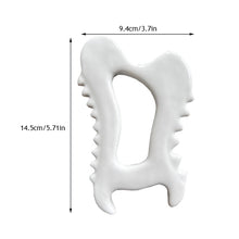 Load image into Gallery viewer, Multifunctional Ceramic Gua Sha Massage Tools Face Massager Scraping Board Body Carving Whole Body Point Acupoint Massager
