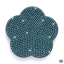 Load image into Gallery viewer, Car Water Cup Non-slip Shockproof Silica Gel Pad Cup Coaster Rhinestone Holder Bling Auto Interior Accessories
