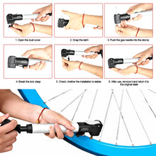 Load image into Gallery viewer, Bicycle Portable Mini Pump Road Cycling Mountain Mountain Bike Pump Riding Equipment Accessories for French and American Gas Mouth
