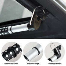 Load image into Gallery viewer, Expandable 33" to 63" Car Clothes Hanger Adjustable Telescoping Bar Vehicle Clothing Rack for Most Car Truck SUV Vans RV
