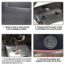 Load image into Gallery viewer, LED Voltmeter Digital Ammeter Car Motocycle Voltage Current Meter Volt Detector Tester Monitor Panel DC 12V-24V
