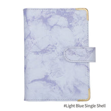 Load image into Gallery viewer, A6 Marble PU Money Budget Planner Binder With Zipper Envelopes Notebook Organizer System with Binder Pockets Saving Bill Organizer Gifts
