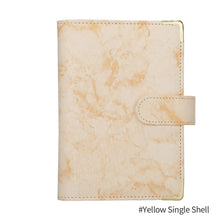 Load image into Gallery viewer, A6 Marble PU Money Budget Planner Binder With Zipper Envelopes Notebook Organizer System with Binder Pockets Saving Bill Organizer Gifts

