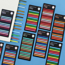 Load image into Gallery viewer, 300 Sheets Rainbow Color Index Memo Pad Posted It Sticky Notes Paper Sticker Notepad Bookmark School Supplies Kawaii Stationery
