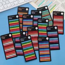 Load image into Gallery viewer, 300 Sheets Rainbow Color Index Memo Pad Posted It Sticky Notes Paper Sticker Notepad Bookmark School Supplies Kawaii Stationery
