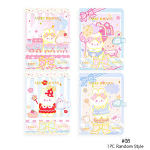 Load image into Gallery viewer, Creative 128 Sheets Papers 32K Cute Notebook Magnetic Buckle Color Page Student Manual Ledger Notepad Diary Book Kawaii

