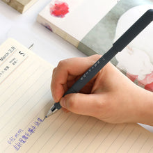 Load image into Gallery viewer, 0.35mm Erasable Gel Pen Set Blue/Black Ink Ballpoint Refill Rods Writing Notebooks Students School Office Writing Supplies Stationery
