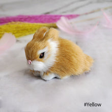 Load image into Gallery viewer, Simulation Rabbit Toy Squatting Model Home Decoration Rabbit Model Easter Rabbits Simulation Plush Toys Action Figures Kids Gift
