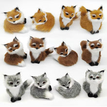 Load image into Gallery viewer, Simulation Mini Squatting Squirrel Model Cute Imitation Squirrel Ornaments Children Birthday Gifts Home Decoration Plush Figures Craft
