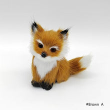 Load image into Gallery viewer, Simulation Mini Squatting Squirrel Model Cute Imitation Squirrel Ornaments Children Birthday Gifts Home Decoration Plush Figures Craft
