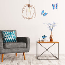 Load image into Gallery viewer, 12Pcs/lot PVC 3D Butterfly Wall Stickers Set Waterproof Art Decals Home Decoration Room Wall Decor
