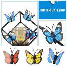 Load image into Gallery viewer, 12Pcs/lot PVC 3D Butterfly Wall Stickers Set Waterproof Art Decals Home Decoration Room Wall Decor
