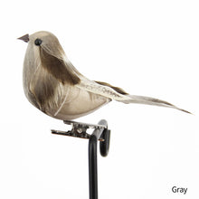 Load image into Gallery viewer, Cute Artificial Birds Fake Foam Animal Simulation Feather Birds Models Tit DIY Craft Wedding Home Garden Ornament Decoration
