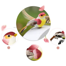 Load image into Gallery viewer, Cute Artificial Birds Fake Foam Animal Simulation Feather Birds Models Tit DIY Craft Wedding Home Garden Ornament Decoration
