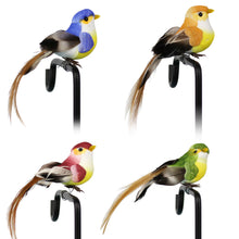 Load image into Gallery viewer, Cute Artificial Birds Fake Foam Animal Simulation Feather Birds Models Tit DIY Craft Wedding Home Garden Ornament Decoration

