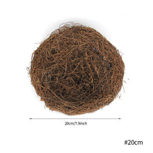 Load image into Gallery viewer, 6-20cm Round Rattan Bird Nest Easter Decoration Eggs Artificial Vine Nest For Home Garden Decor Happy Easter Party Supply

