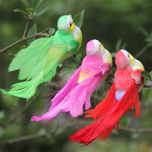 Load image into Gallery viewer, Cute Artificial Birds Fake Foam Animal Simulation Feather Birds Models Tit DIY Craft Wedding Home Garden Ornament Decoration
