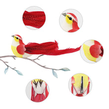 Load image into Gallery viewer, Cute Artificial Birds Fake Foam Animal Simulation Feather Birds Models Tit DIY Craft Wedding Home Garden Ornament Decoration
