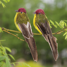 Load image into Gallery viewer, Cute Artificial Birds Fake Foam Animal Simulation Feather Birds Models Tit DIY Craft Wedding Home Garden Ornament Decoration
