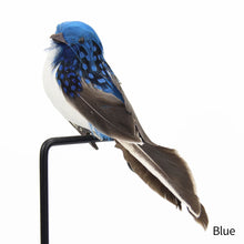 Load image into Gallery viewer, Cute Artificial Birds Fake Foam Animal Simulation Feather Birds Models Tit DIY Craft Wedding Home Garden Ornament Decoration
