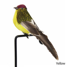 Load image into Gallery viewer, Cute Artificial Birds Fake Foam Animal Simulation Feather Birds Models Tit DIY Craft Wedding Home Garden Ornament Decoration
