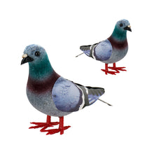 Load image into Gallery viewer, Artificial Dove Model Birds Imitation Animal Simulation Grey Pigeon Gift Photography Props Party Wedding Supply Home Decoration
