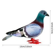 Load image into Gallery viewer, Artificial Dove Model Birds Imitation Animal Simulation Grey Pigeon Gift Photography Props Party Wedding Supply Home Decoration
